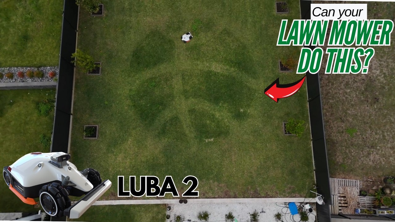 Can This Robot Mower Handle Super Thick Wet Grass? Luba 2