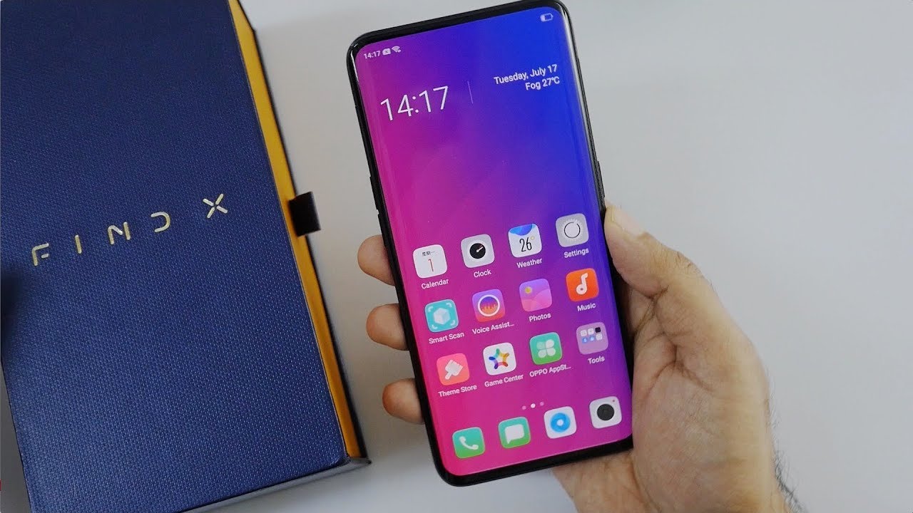 Oppo Find X Motorised Smartphone Unboxing & Overview