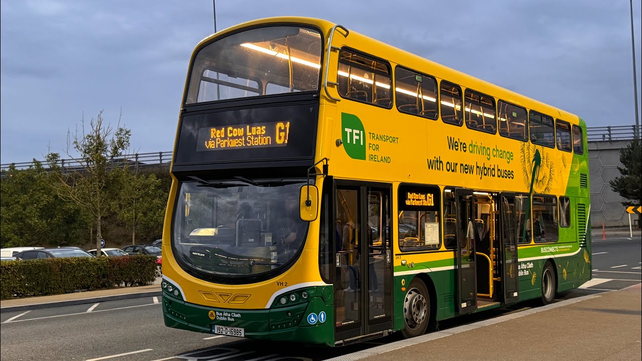 Dublin Bus | Wright Eclipse Gemini 3 Volvo B5LH VH2 | Route G1 to Red Cow LUAS | (192-D-16985)