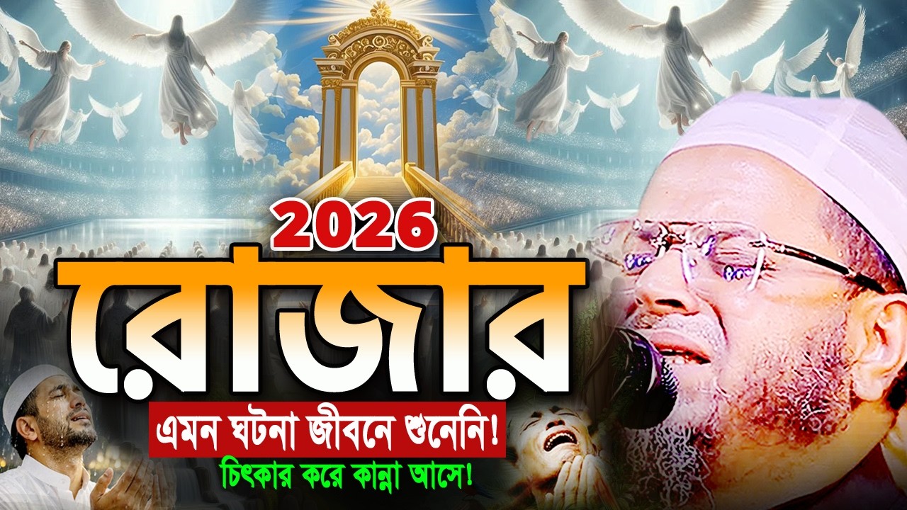 আহ! রমজানের এমন ঘটনা জীবনে আর শুনেন নাই! Nasir Uddin Ansari Ramadan Waz 2026 নাসির উদ্দিন আনসারী