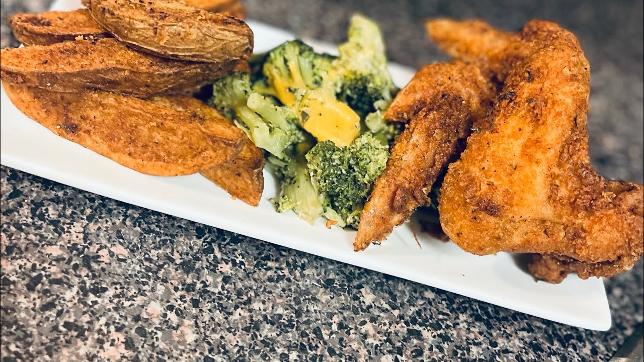 Sunday Dinner Vlog/ Fried Chicken