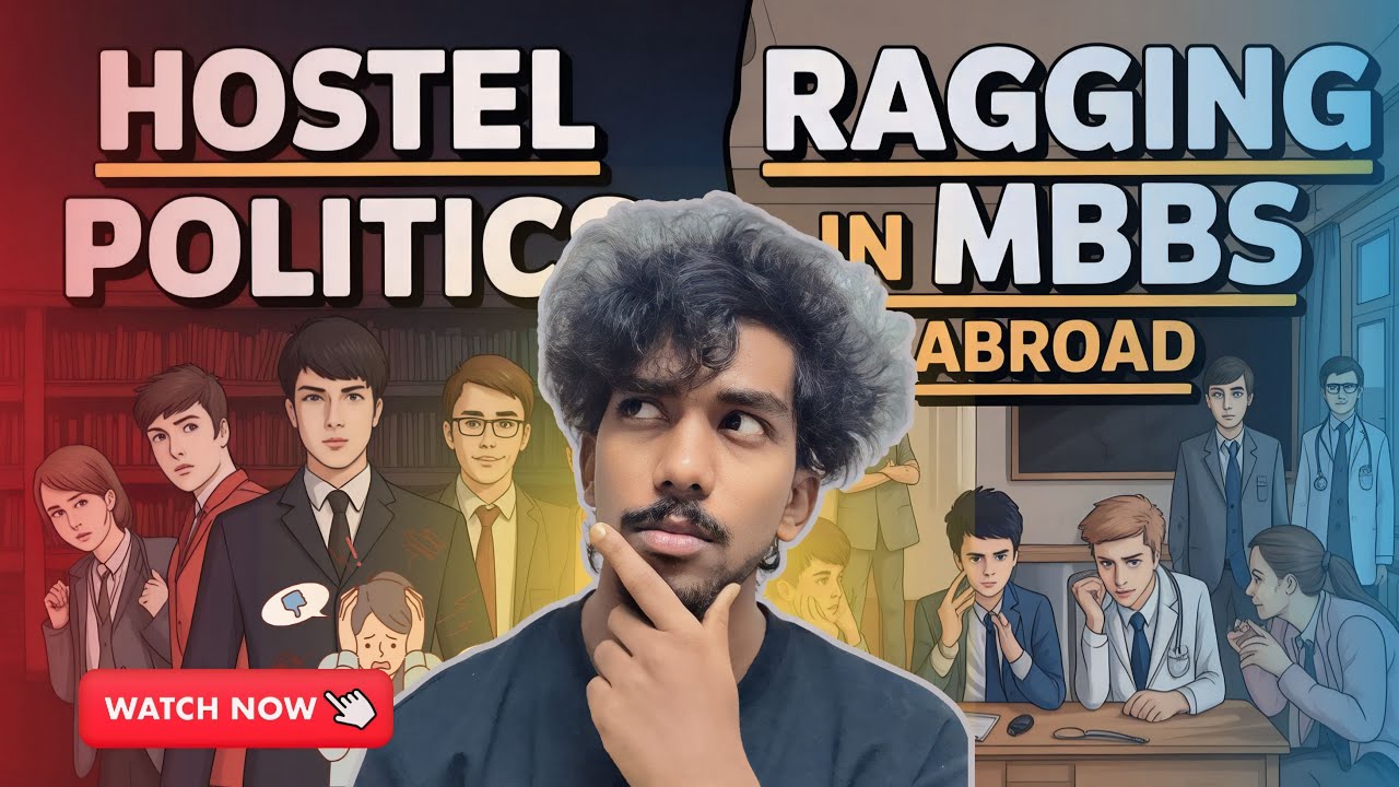 Hostel Problems & Politics in MBBS Abroad 🏫 | Ragging Truth + Survival Tips for 1st Year Students