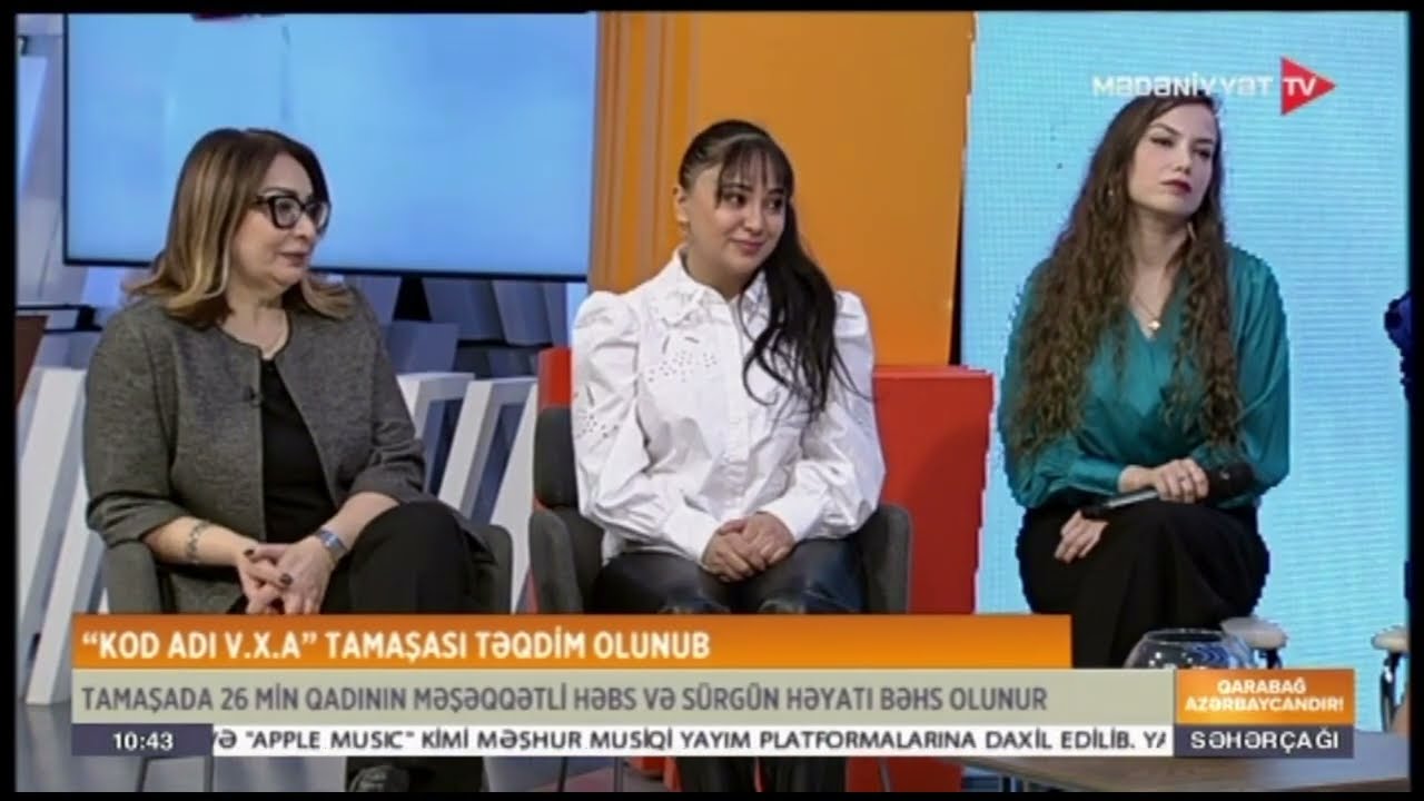 “Kod adı V.X.A” tamaṣası təqdim olunub. ADGTT- nın bir qrup üzvü 