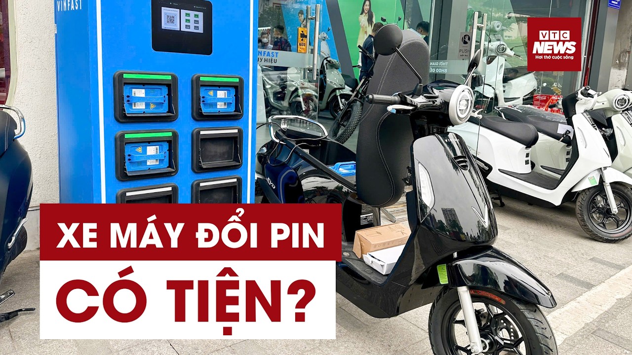 Xe máy điện VinFast đổi pin miễn phí tới 2028, người dân giao hàng “săn lùng” | VTC News