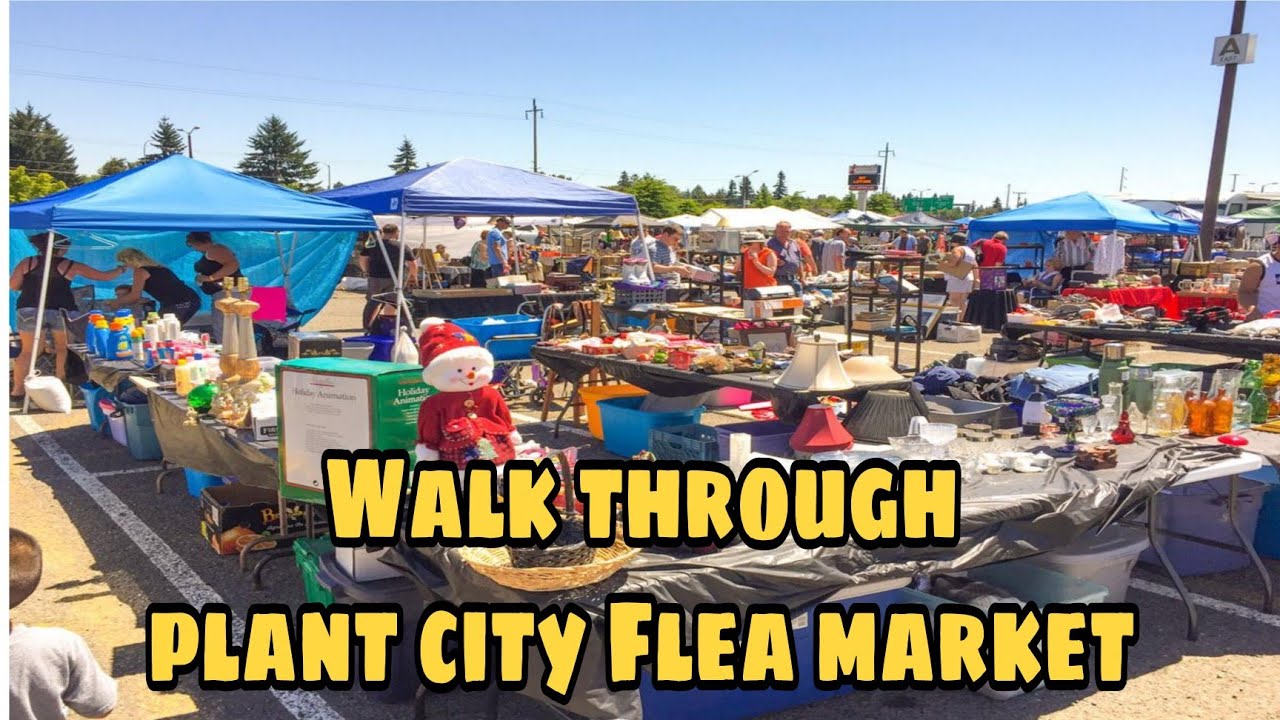 FLEA MARKET IN PLANT CITY, FLORIDA 01-13-21