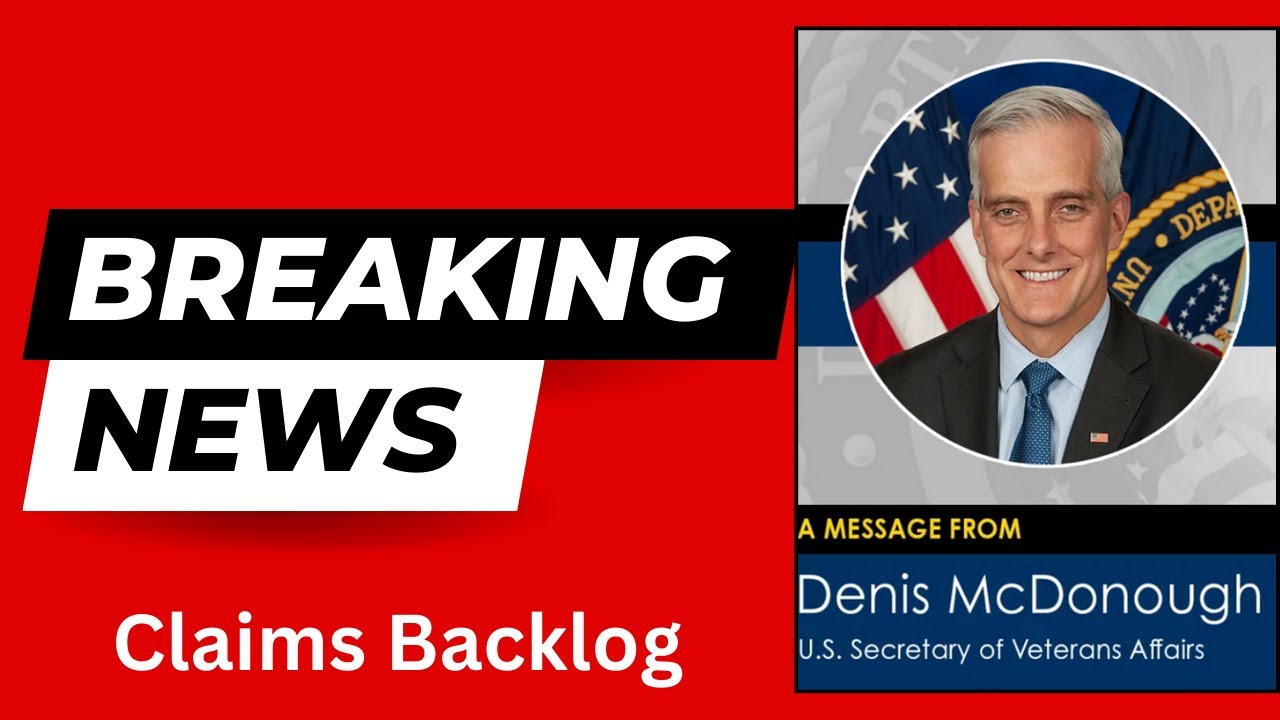 Veteran Reaction: Claim backlog?