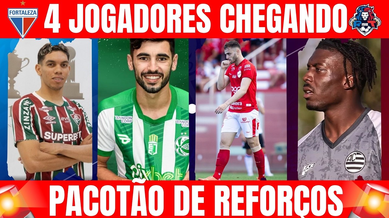 PACOTÃO DE REFORÇOS // 4 JOGADOS CHEGANDO NO LAION // QUE ACHARAM TORCEDOR