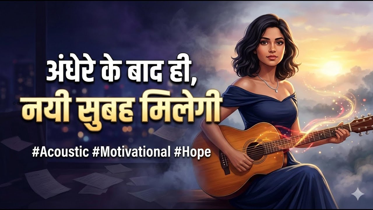 Andhere ke baad hi, nayi subah milegi #Acoustic #Motivational
