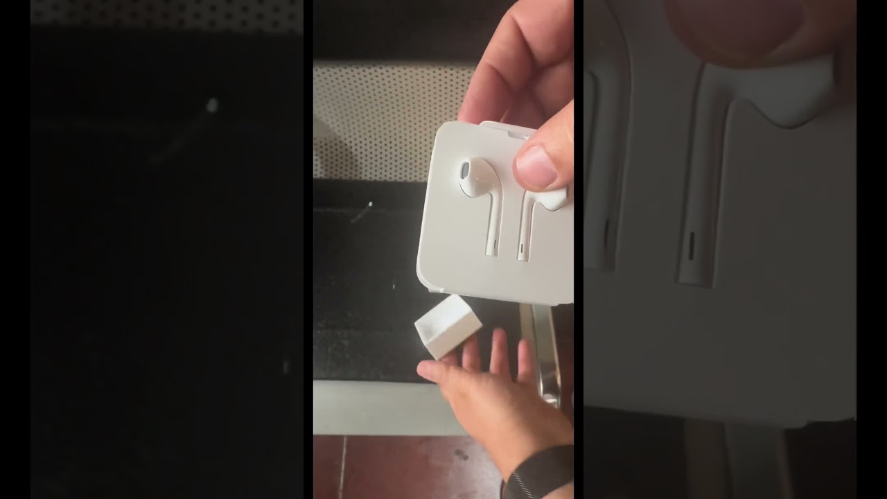 Unboxing Apple EarPods with Lightning connector ll Apple earphones