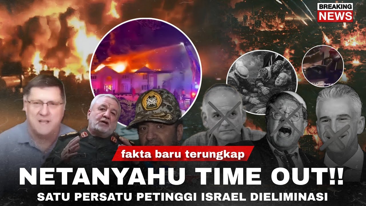 Intelijen Iran Temukan Persembunyian Netanyahu: Adik, Ben Gvir, David Barnea Dieliminasi Sekaligus