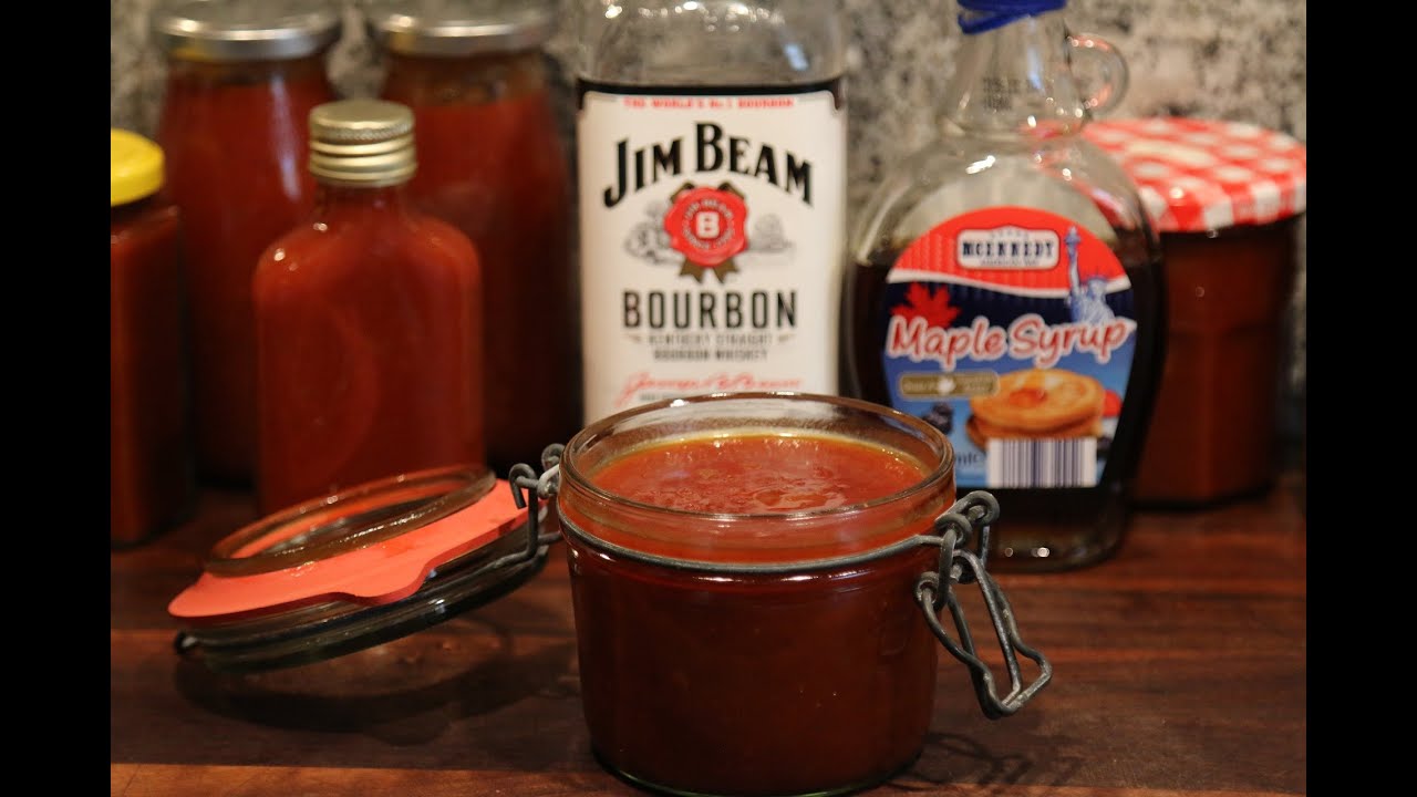 Terrys Maple & Bourbon BBQ Sauce - Homemade BBQ Sauce Recipe