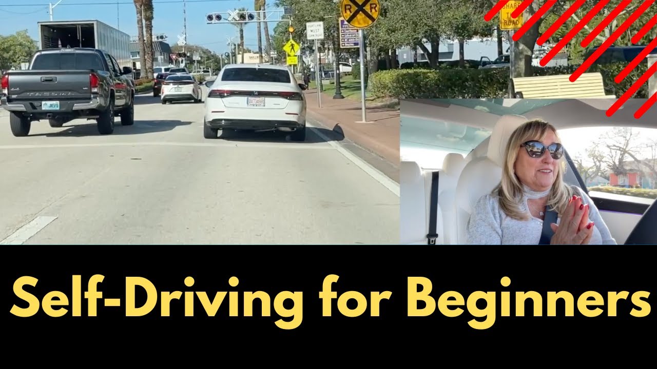 Full Self Driving Made Simple in a Tesla 🚘