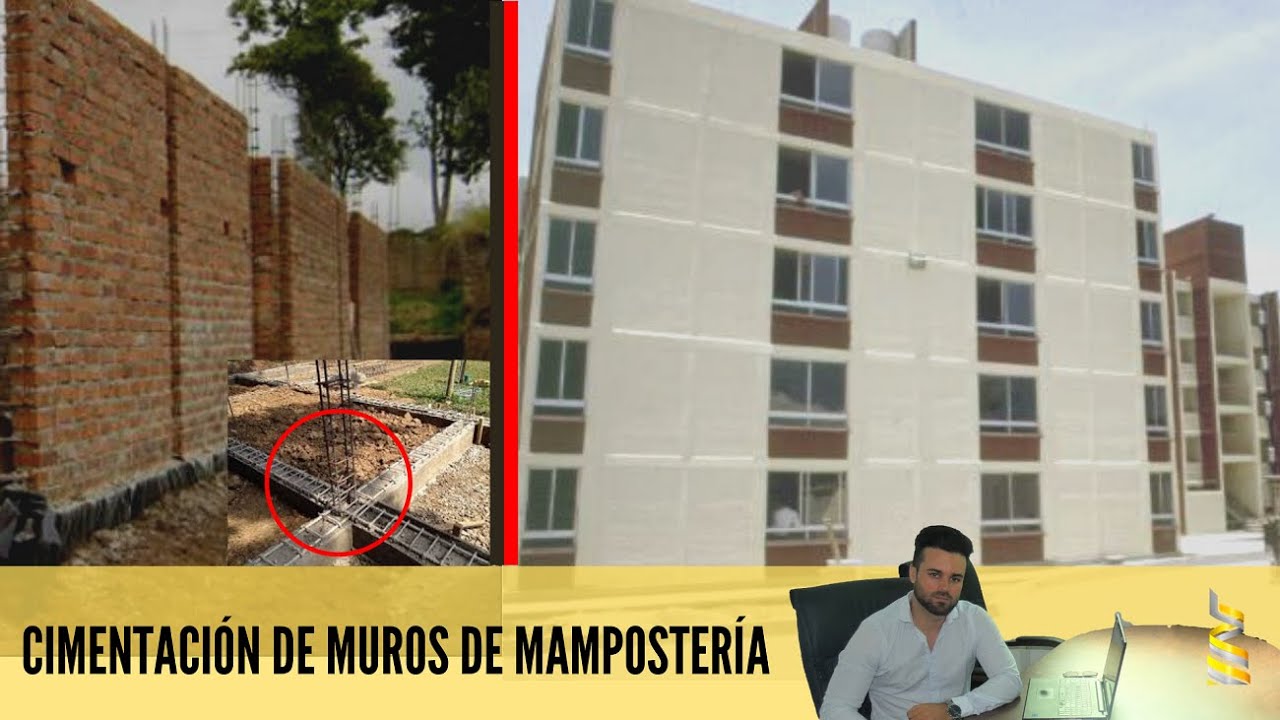 TIPOS DE CIMENTACIÓN | Muros Mampostería | México   CYPECAD