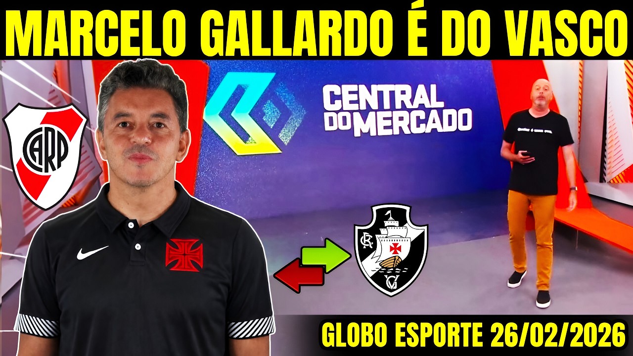 💢GLOBO ESPORTE VASCO HOJE💢QUINTA-FEIRA💢É OFICIAL NOVO TÉCNICO ANÚNCIADO NA COLINA💢NOTÍCIAS DO VASCO