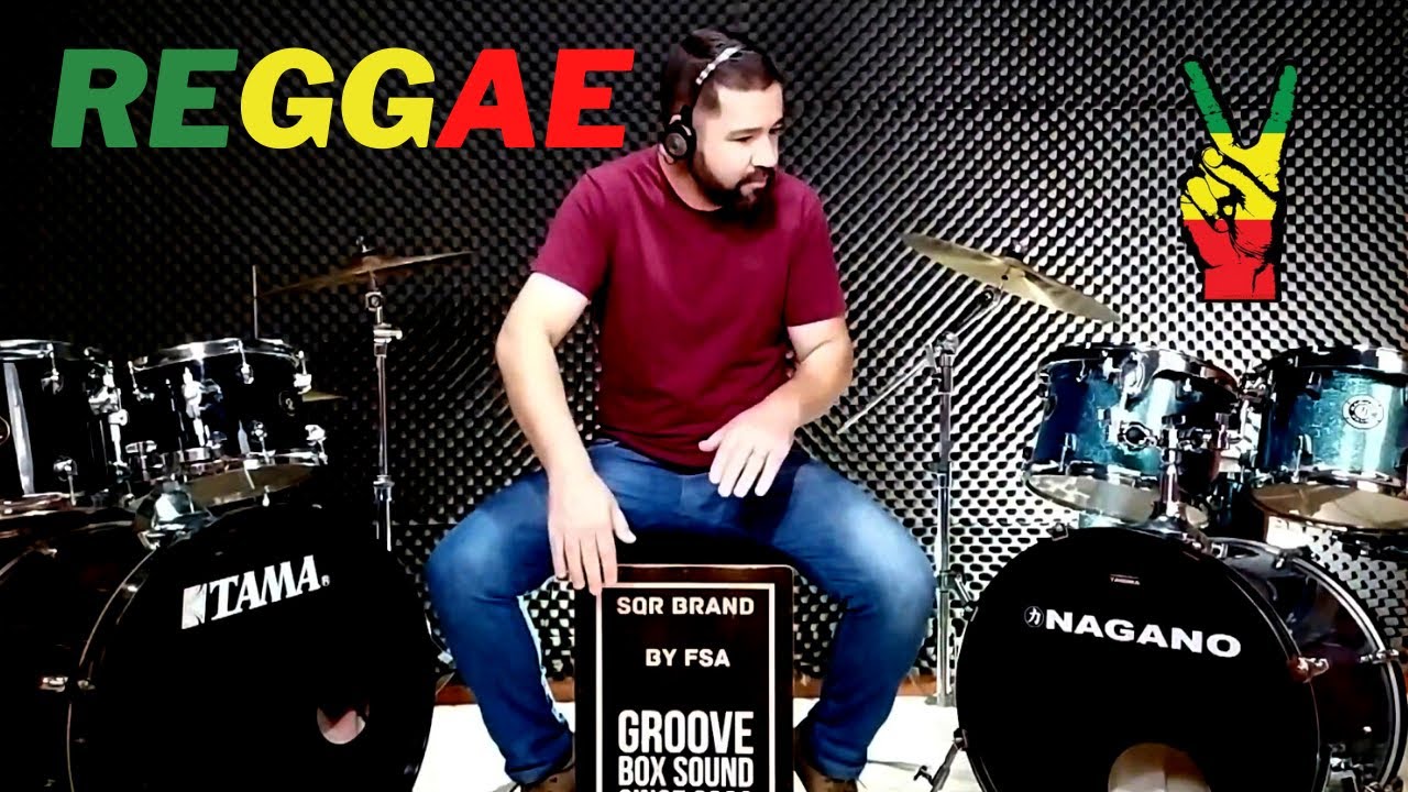 Reggae no Cajon (Mãos e Vassourinha)