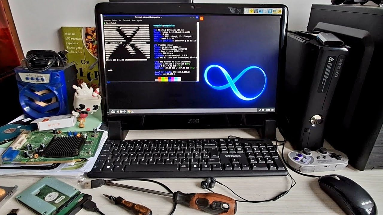 MX Linux 25.1 Infinity é tão bom assim? Vale a pena para jogos?