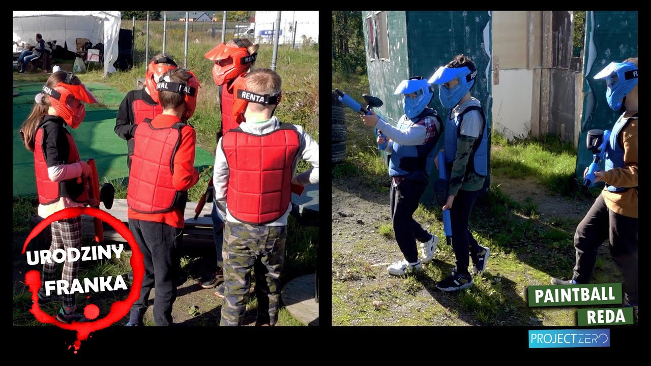 URODZINOWY PAINTBALL ZE SŁODKIM FINAŁEM NA ARENIE W REDZIE❗😋