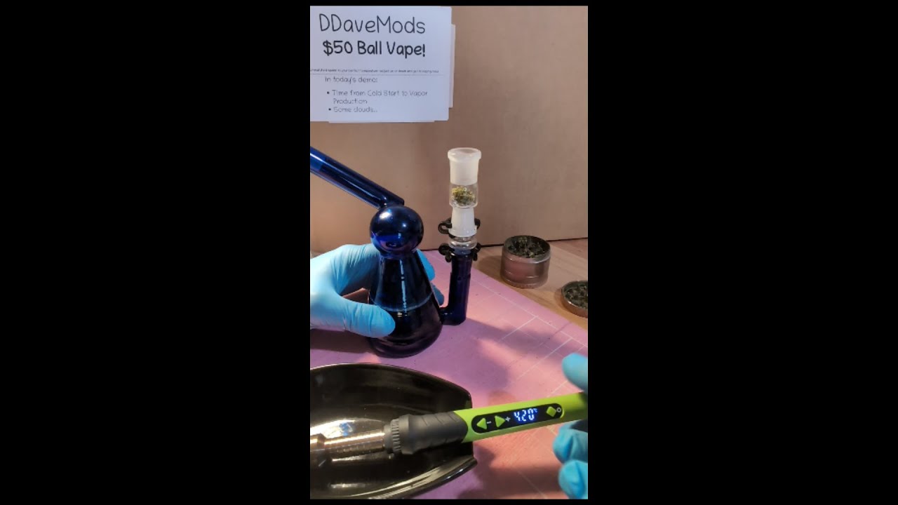 DDave DIY Ball Vape: From Cold to Vapor.