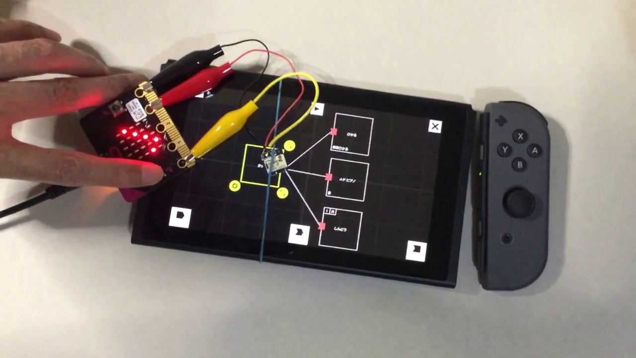 Control Nintendo Switch from micro:bit with Relay Touch Board