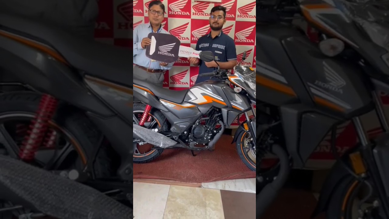 Honda sp 125 sports edition 🥰 taking bike delivery status @Honda #bike  #shorts