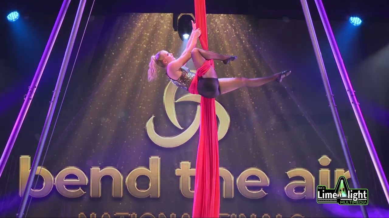 3rd Place Bend the Air National Finals 2024 Advanced Silks Solo 18+ - Nothing is as it Seems