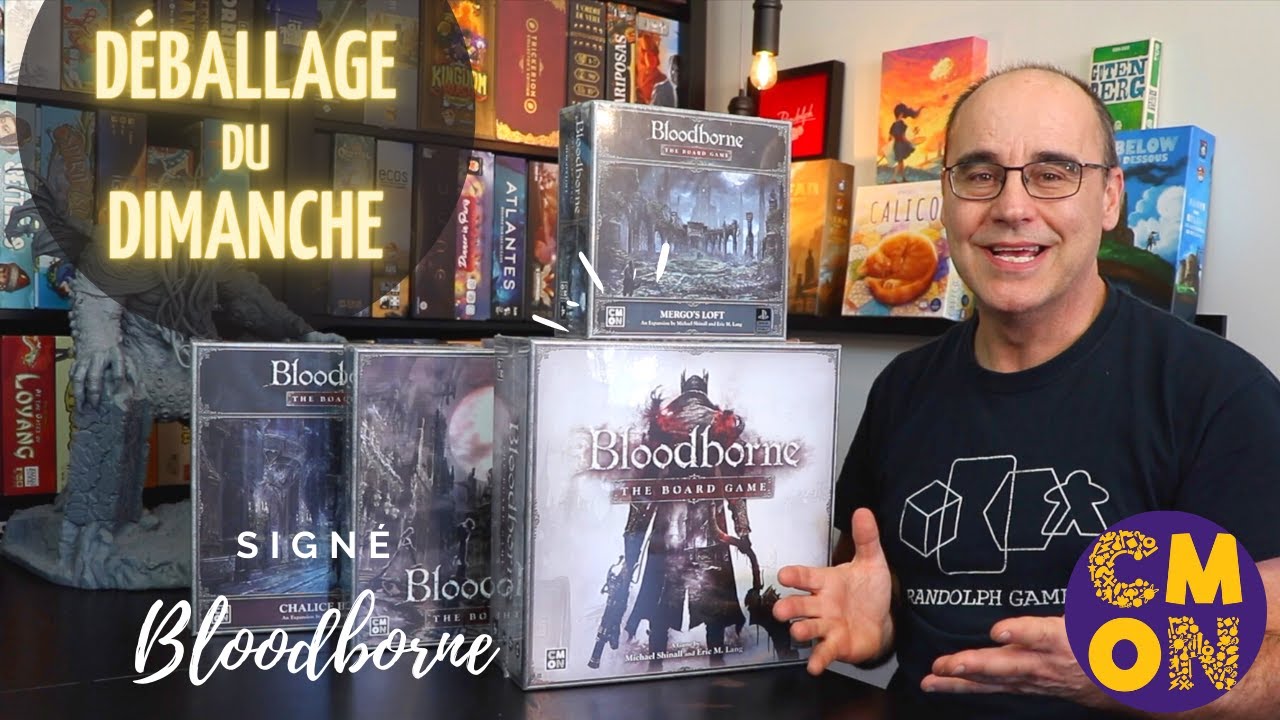 BLOODBORNE: Le Déballage du jeu de plateau !