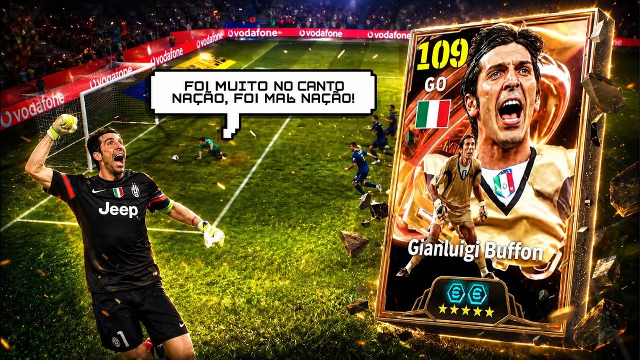 BUFFON BIG TIME SENDO TESTADO AO EXTREMO NO EFOOTBALL 2026 