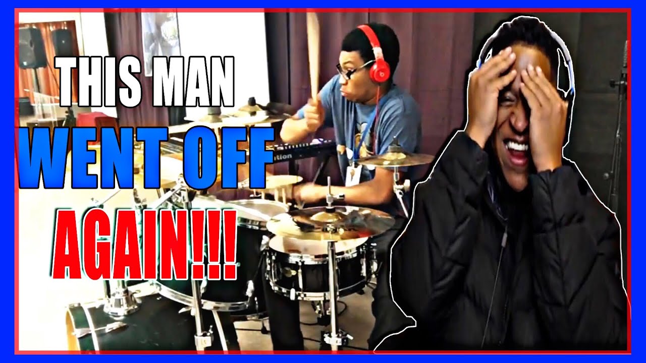 Drummer Reactions - Kaarlo Conley / John P Kee-Rain On Us (Drum Cover)