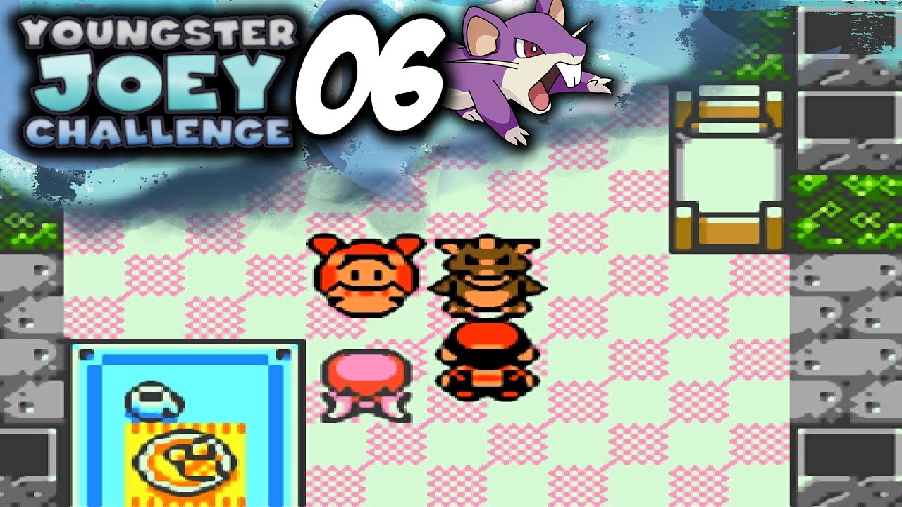 Pokemon Crystal [Youngster Joey Challenge] - Episode 6: Murdering Morty