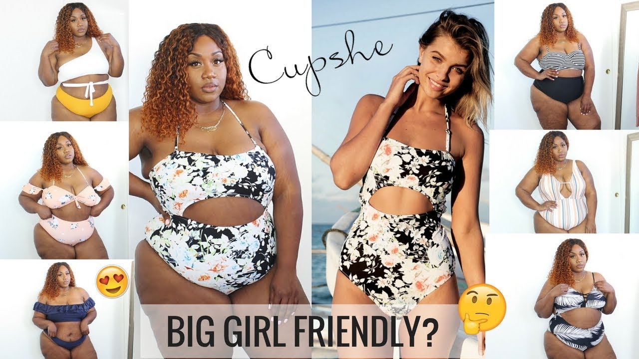 PLUS SIZE CUPSHE SWIM TRY-ON HAUL + REVIEW! DOES IT WORK FOR BIG GIRLS?