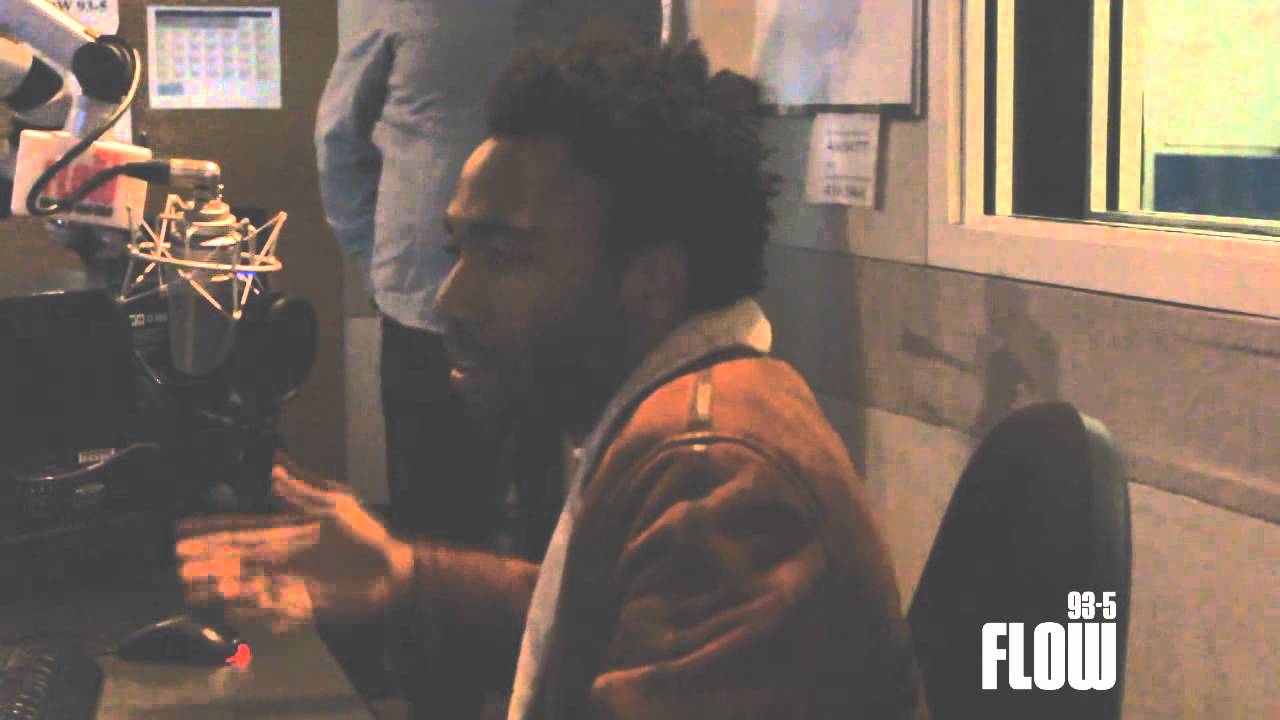 Childish Gambino LIVE in our FLOW Studios Part Two