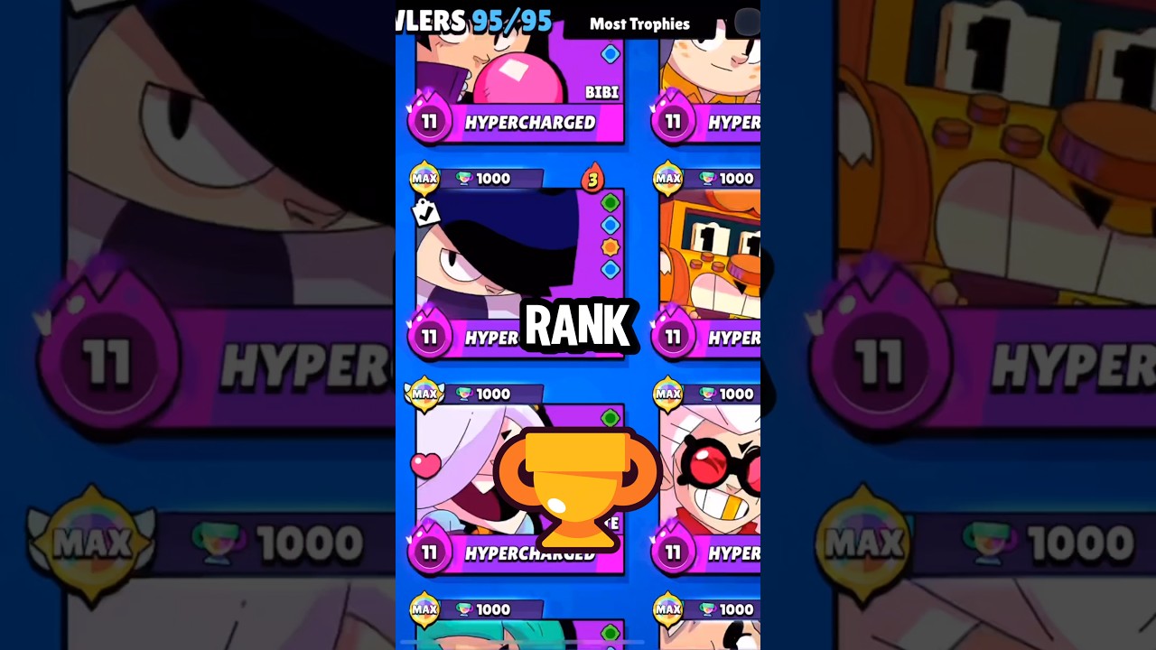 5 лучших бойцов в Brawl Stars🏆 (октябрь 2025 г.) #brawlstars #мастера #рейтинг #руководство #рейтинг
