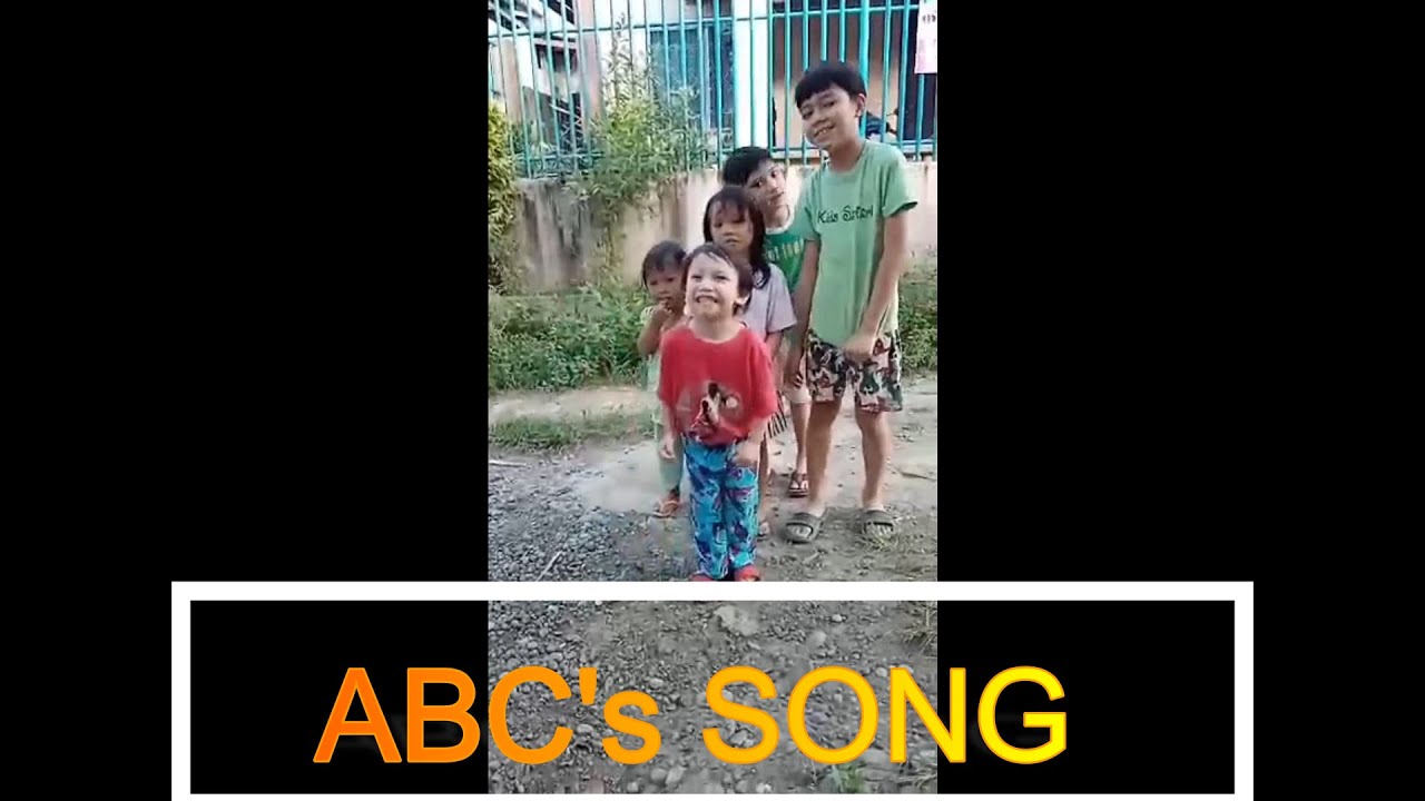 ABC's song with 3 year old little boy