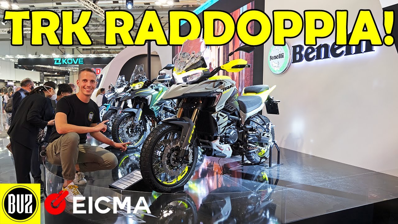 BENELLI IN GRANDE SPOLVERO! TRK 800 e TRK 702! 💣🔥  [EICMA 2022]