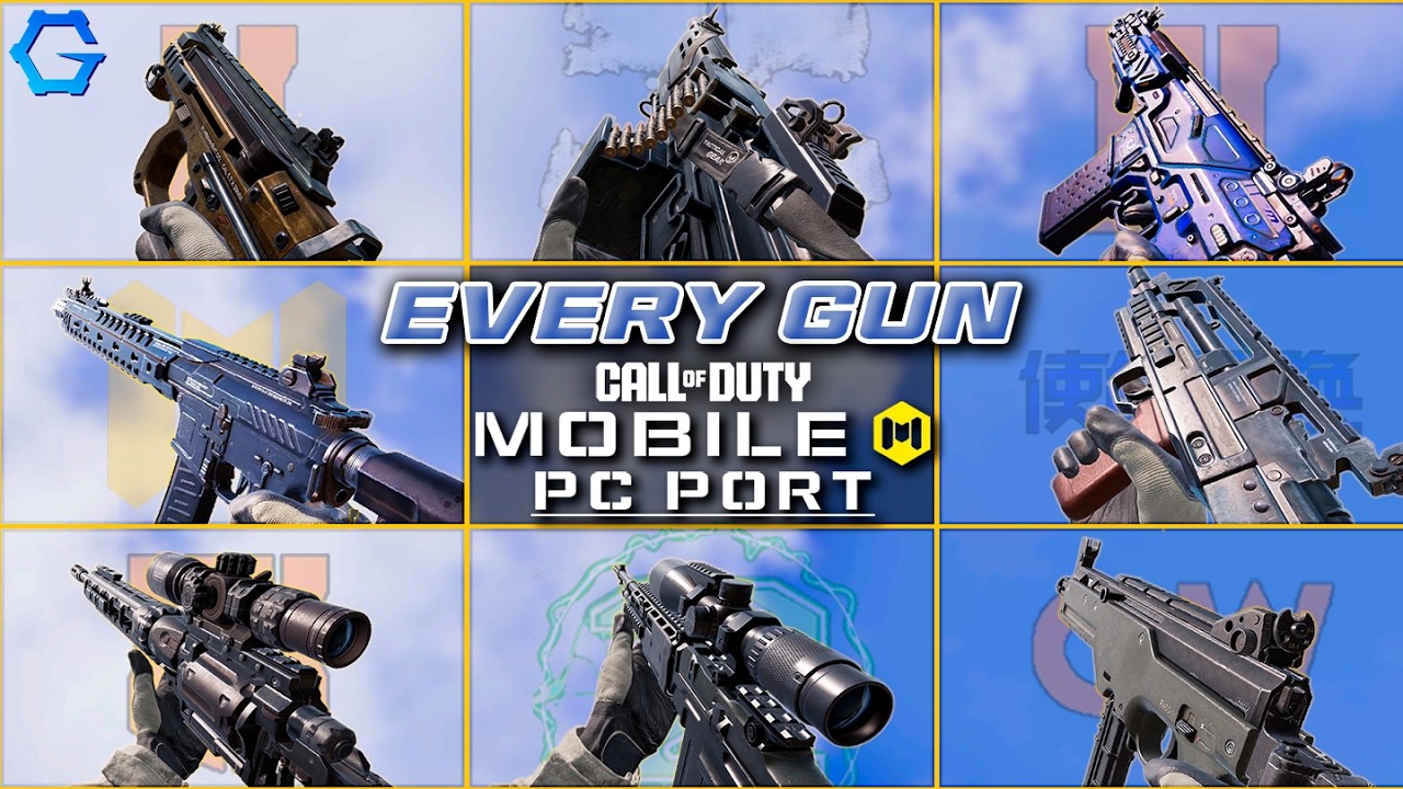 All 139 Guns in the Call of Duty Mobile PC Port!