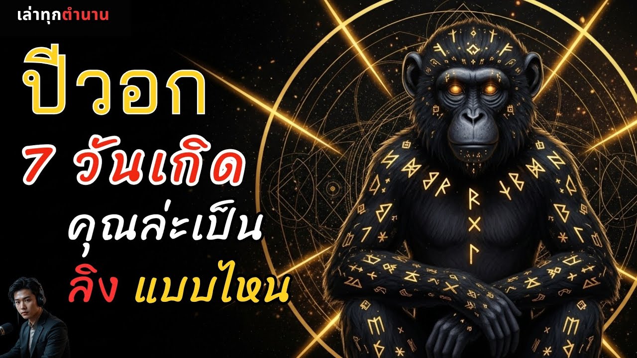 [12 นักษัตร] ปีวอก: เจาะลึก 7 วันเกิดของคนปีลิง – ตัวตน พลังแฝง และเส้นทางสู่ความสำเร็จ