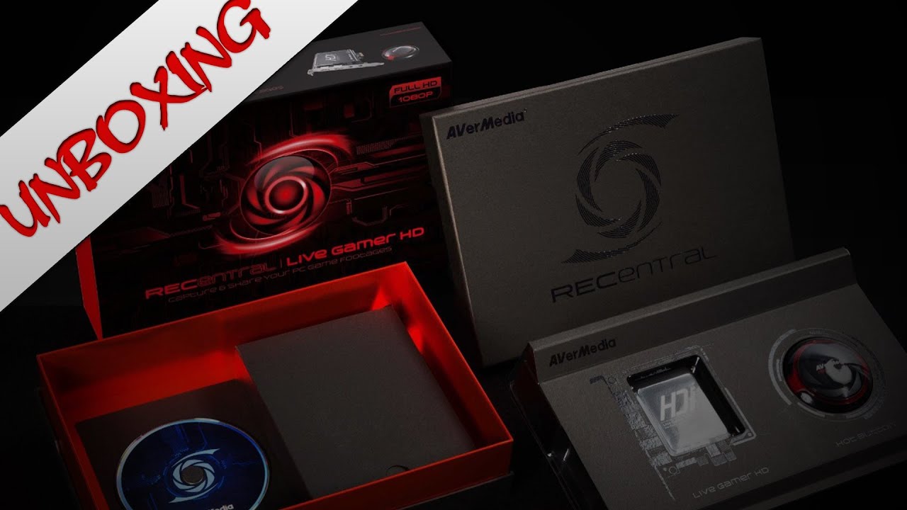 AverMedia C985 Live Gamer HD 1080p Capture Card Unboxing!