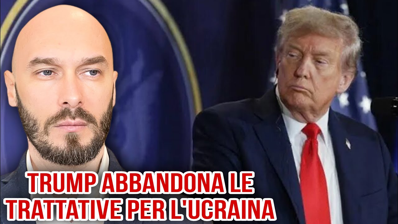 TRUMP ABBANDONA LE TRATTATIVE PER L’UCRAINA. 