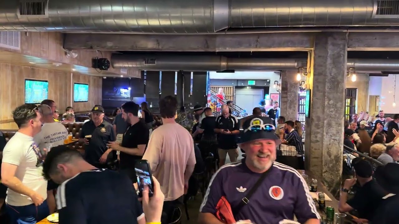 PARTY TIME for the TARTAN ARMY in PROVIDENCE 