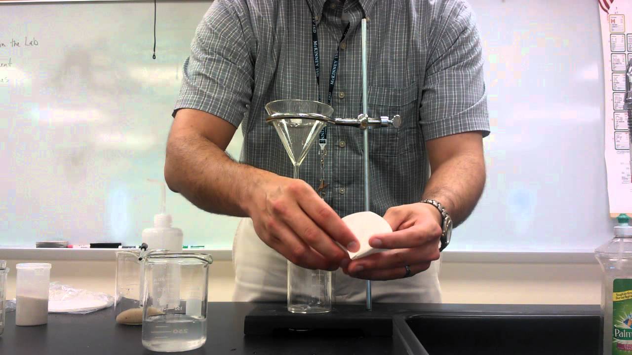 Lab 1   Decantation and Filtration