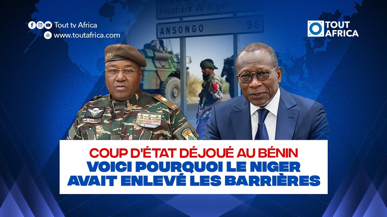 Coup d'État déjoué au Bénin :Voici pourquoi le Niger avait enlevé les barrières
