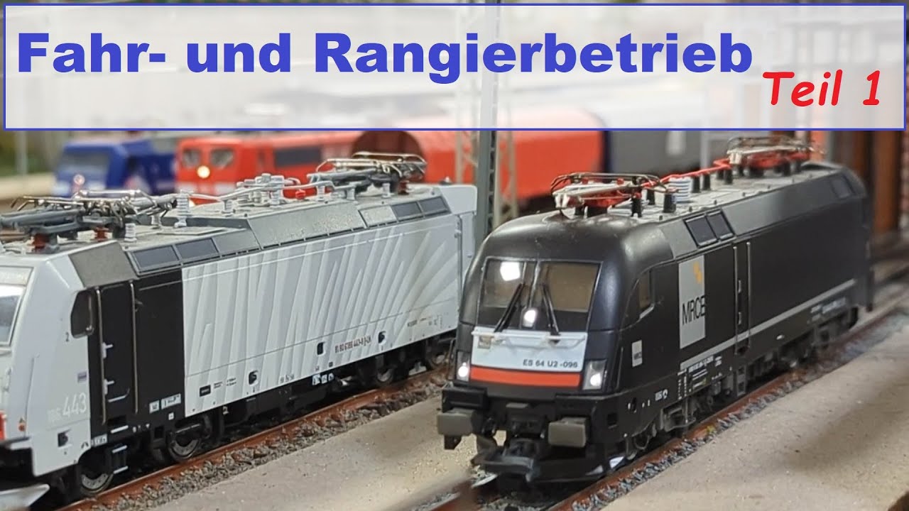Lokwechsel am Ekol - Fahr- und Rangierbetrieb Teil 1 #h0 #märklin #modellbahn #roco