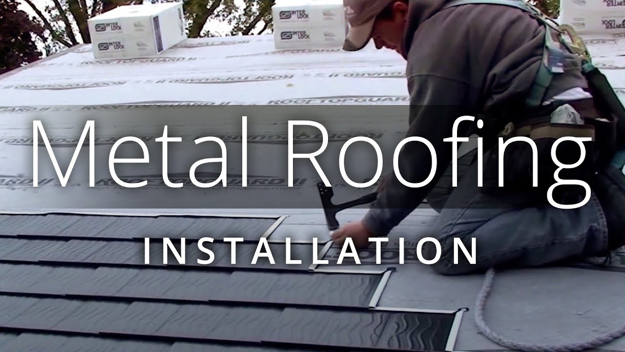 [Retired 2014 Single Tab Design] Interlock&reg; Metal Roofing Shingles Installation