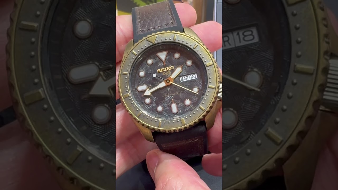 Seiko 5 Sports Vintage 43MM Automatic #SRPE80K1