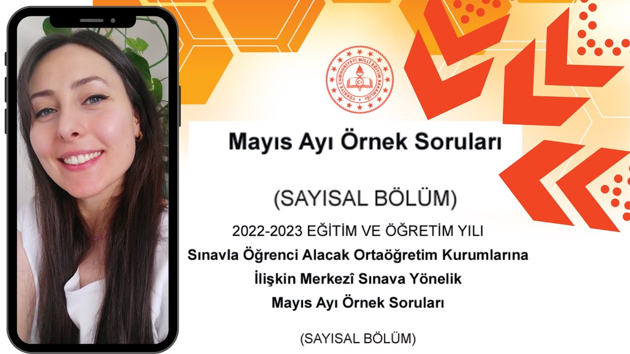 MAYIS AYI ÖRNEK SORULARI SAYISAL BÖLÜM MATEMATİK 2023
