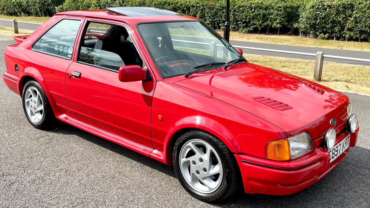 1988 Mark 4 Ford Escort RS Turbo Series 2 Walk Around
