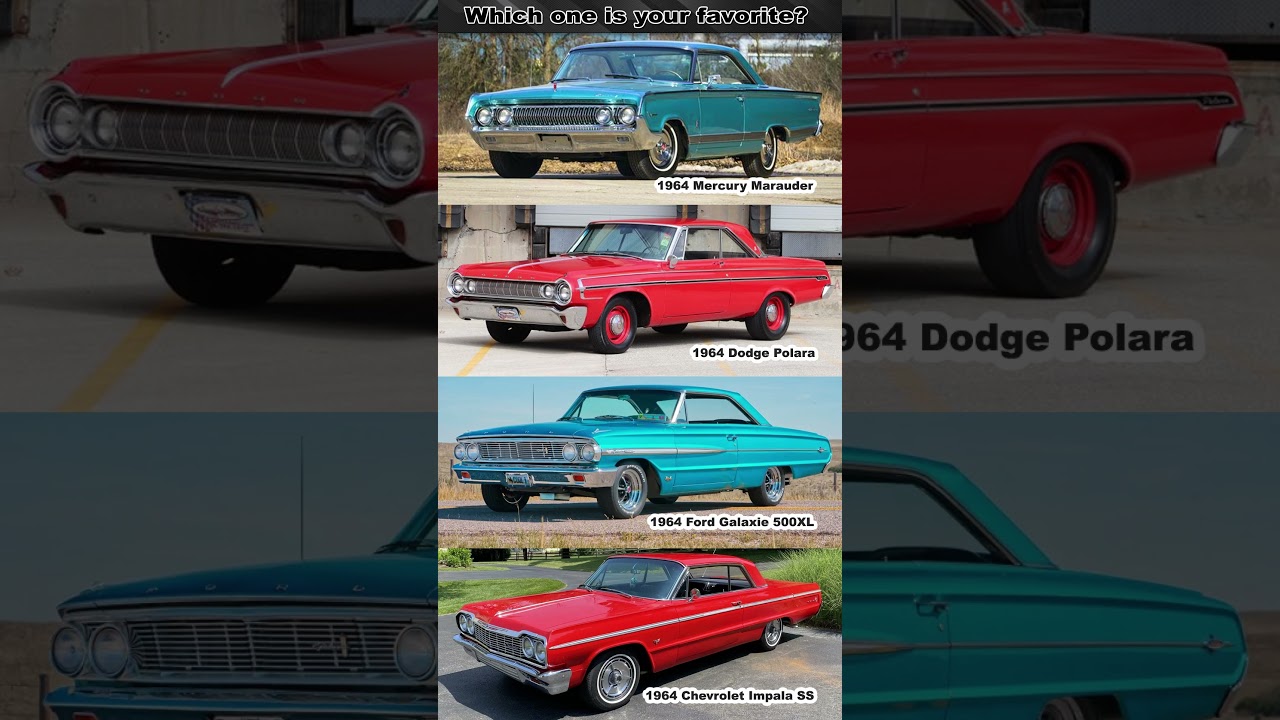 Mercury Marauder, Dodge Polara,Ford Galaxie 500 XL or Chevrolet Impala SS?
