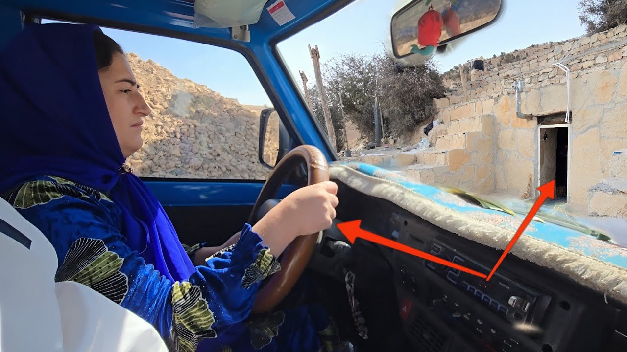 A nomadic lady drives a truck: The engineer's kindness in lending her the truck