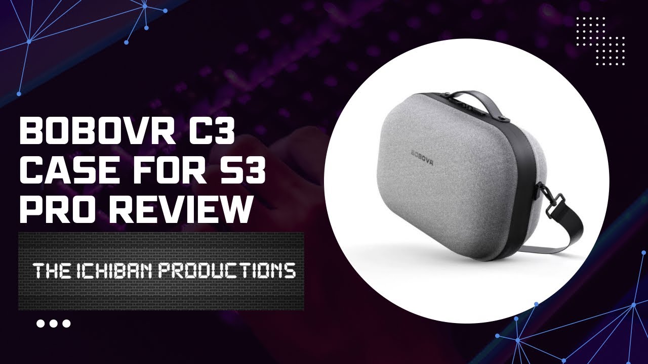 Finally it is here! BOBOVR C3 Carrying Case for the S3 Pro Head Strap Meta Quest 3 Review UK