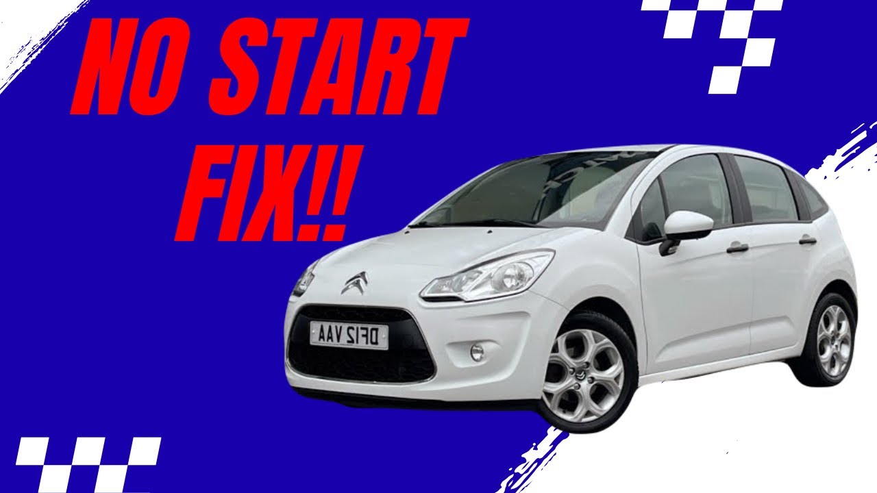 Citroen C3 no start FIX!!